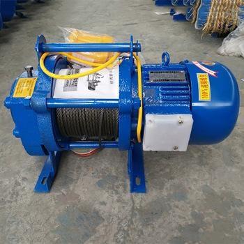 China OEM ODM 1 Ton Portable Electric Winch With Wireless Remote Control for sale