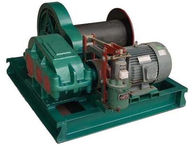 China 380V 3P 5KN To 650KN Electric Winch For Material Conveying for sale