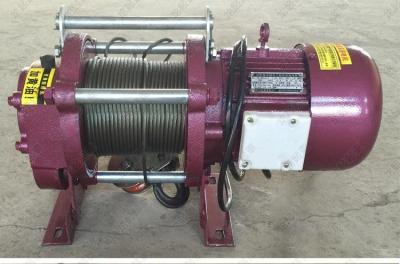 China OEM Variable Speed 5T Electric Wire Rope Winches For Lifting for sale