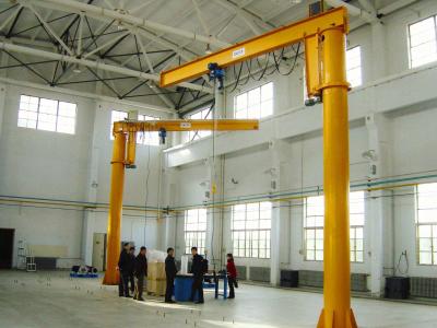 China 5 Ton Floor Mounted Workstation Jib Crane Hoist Energy Saving Efficient for sale
