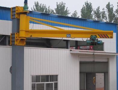 中国 機械類の製造業のための3T壁のジブ クレーンへの経済的な0.125T 販売のため
