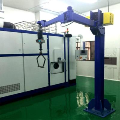 China Jib Crane de articulación derecho libre flexible 250kg para el mantenimiento de la producción de la fábrica en venta