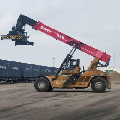 China GOST Heavy Duty Spreader Reach Stacker 20ft 40ft Container Lifting Equipment for sale