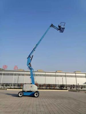 中国 36.8kw 20mの連結腕の油圧空気のプラットホームの二重負荷 販売のため
