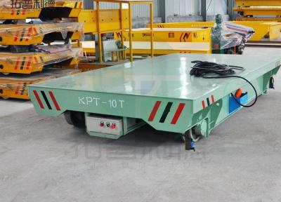 China Storage Battery Powered 25T Rail Transfer Cart For Material Moving And Handing for sale