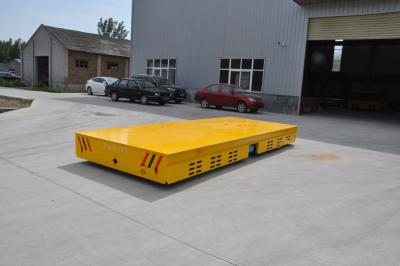 China 40 Tons Lithium Battery Powered Transfer Cart Flatbed Production Lines Material Transportation for sale