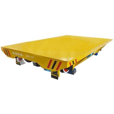 China 10 Ton Electric Transfer Trolley Shop Construction Equipment Trackless Agv for sale