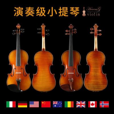 China Violin Student Beginner good Quality Violin Outifts High Glossy Antique  china sell violin musical instrument for sale