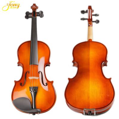 China professional grade Violin Flame Maple Violin For Sale German old violin 4/4 china factory Why is China the largest manuf for sale