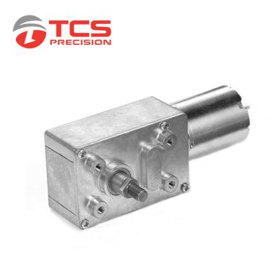 China Vertical Planetary Brushless Worm Gear Motor Low Speed DC 6V 12V 24V Geared for sale