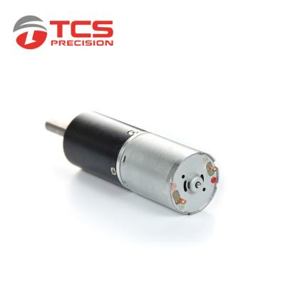 China 22mm DC Planetary Gear Motor 12V 24V 120RPM 144RPM With Encoder for sale