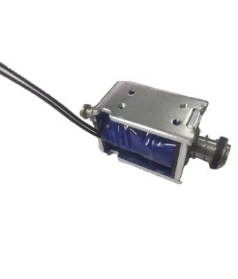 China 500gf Push Pull Solenoid Electromagnet DC 12V Electric Linear Solenoid for sale