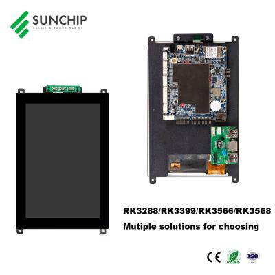 China Android 7 Inch Embedded Open Frame LCD Display RK3568 CPU HD 4K Support for sale