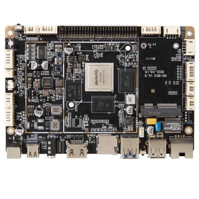 China 4K Video Playback Embedded System Board Six Core RK3399 support Android 7.0 and above for sale