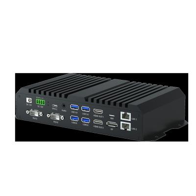 China RK3588 AI Box 8G 32G RAM Industrial Level AIoT Device Dual Ethernet HD In Rock ChipDual Ethernet 8K HD AI Box for sale