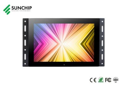 China Sunchip Open Open Frame LCD Monitor ADs 10.1inch 15.6inch Digital Signage For Cars Elevator Subway support WIFI LAN 4G for sale