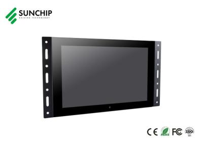 China Interactive Metal Case Open Frame LCD Display WIFI LAN BT HD 4G Optional For Advertising 10.1 15.6 21.5inch for sale