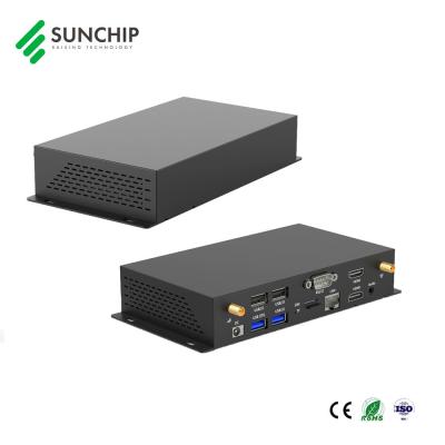 China 4k Digital Signage Media Player Box RK3568 Metal Case Commercial Android Media Player zu verkaufen