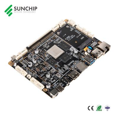 China Optional IR And Serial Port RK3399 Board Support LVDS EDP MIPI HD WIFI BT 1000M LAN for sale