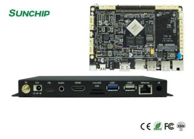 China 4G PCIE RK3399 Media Player With WIFI BT Gigabit Ethernet For Digital Menu Boards for sale