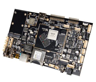 中国 サンチップクワッドコア 組み込みLinuxボード 1GB DDR3 16GB メモリ LCDディスプレイ用 販売のため