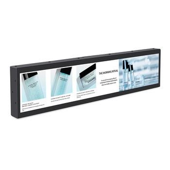 China WiFi Stretched LCD Display Board Bar Screen 4G LTE Metal Indoor 600cd/M2 for sale