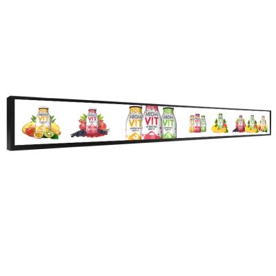 중국 소폭에 의하여 기지개되는 막대기 LCD 디스플레이 와이파이 BT 랜 Tft 스크린 광고 전시 23.1 인치 판매용