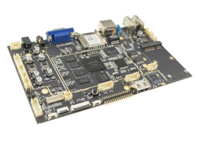 China Quad Core Embedded Linux Board 1GB DDR3 16GB Memory 800W Pixels For Display for sale