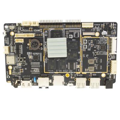 China Dual WiFi ARM Single Board , Embedded System Quad Core ARM Processor Board for sale