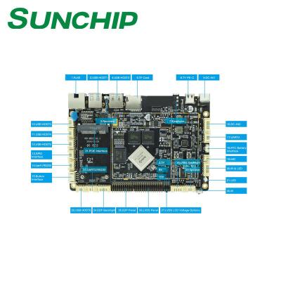 China Micro Embedded Computer Boards RK3128 Quad Core A7 1080P Long Service Life for sale