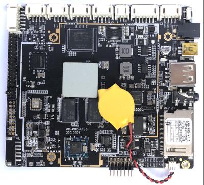 China Android 8.0 Embedded System Mainboard EDP LVDS MIPI RJ45 Ethernet Gravity Sensing Board for sale