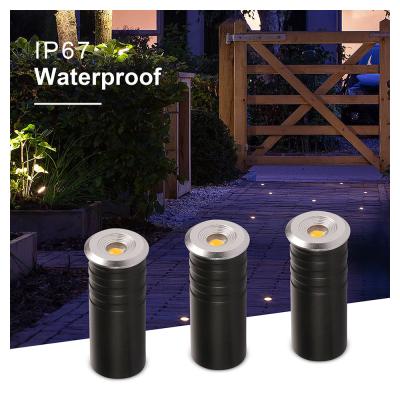 China DC 24V Mini LED Step Light Buried Underground Dimmable LED Deck Lights IP67 for sale