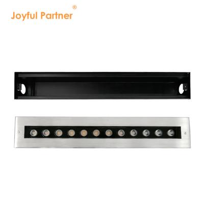 China 500mm Length LED Recessed Linear Light Fixture 12W IP67 Waterproof Customized for sale