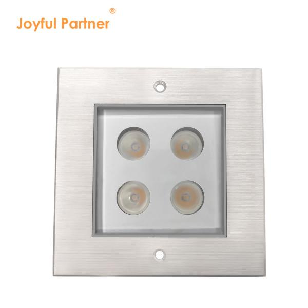 Quality Square type light outdoor buried yard led inground light for sale
