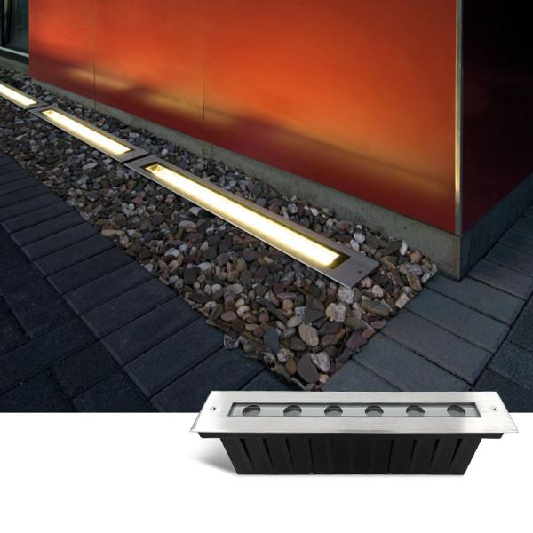 Quality Recessed LED Underground Light 2700k - 6500k IP67 Linear Wall Wash Light for sale