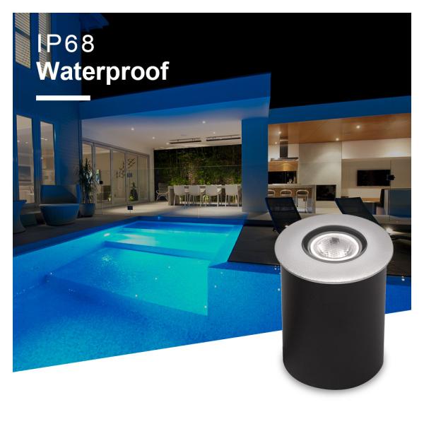 Quality Mini DMX Pool Light RGB Recessed Swimming Pool Step Lights IP68 for sale