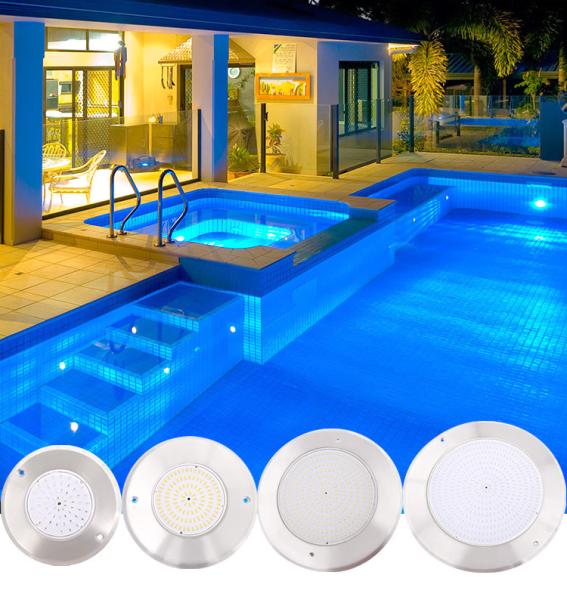 Quality Wall Mounted LED PAR56 Pool Light Underwater Swimming Pool RGB Light for sale