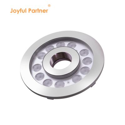 China LED Fountain Ring Light IP68 24W Stainless Steel Underwater Light for sale