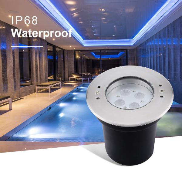 Quality 316 Stainless Steel LED Swimming Pool Underwater Light 2700K - 6500K CEM for sale