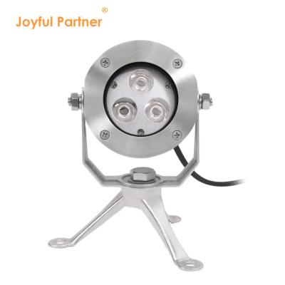 China Outdoor Waterproof LED Underwater Spot Light 3W 6W LED Pool Fountain Light for sale