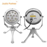 Quality High Power LED Underwater Spot Light Outdoor IP68 24V DC Support DMX Controller for sale