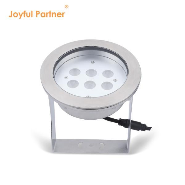 Quality 6W 12W Under Water Pond Light 316L Stainless Steel IP68 Submersible LED Lights for sale