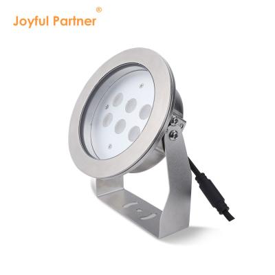 China Stainless Steel 316L Underwater Led Spotlight 24W RGBW IP68 Pool Lights for sale