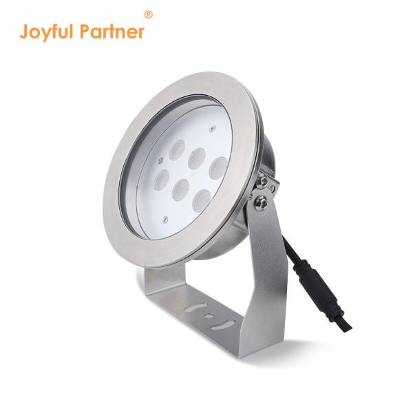 Quality Stainless Steel 316L Underwater Led Spotlight 24W RGBW IP68 Pool Lights for sale