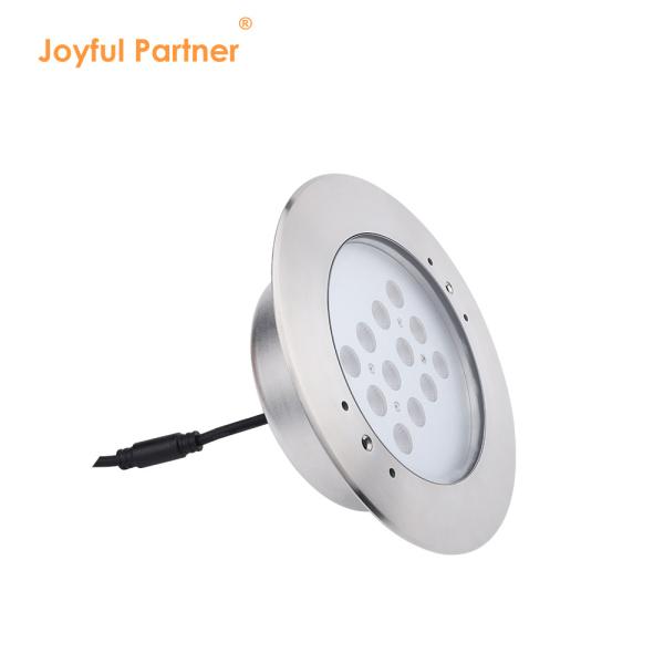 Quality Recessed LED Swimming Pool Underwater Light IP68 316 Stainless Steel 12W Lamp for sale