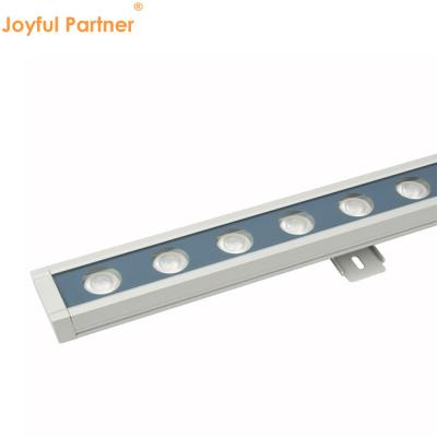 China Luz de lavadora de pared IP65 Concha de aluminio Luz lineal impermeable de cambio dmx 512 en venta