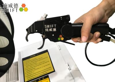 Chine Machine qui économise de lien de fermeture éclair, système automatique de serre-câble avec le type fixe arme à feu à vendre