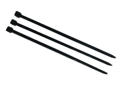 Chine Longueur en nylon noire des serres-câble 150mm pour le grand câble de harnais de fil de taille à vendre