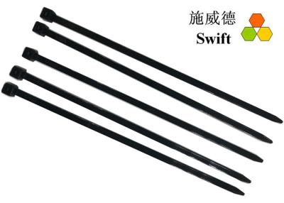 China Heat Resistant 80℃ UL94V2 100mm Nylon Cable Ties for sale