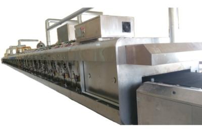 China Gas Tunnel Oven 1000MM Width Large Scale Industrial Baking Equipment Tunnel Oven For Cookie Biscuit Cake Bread for sale